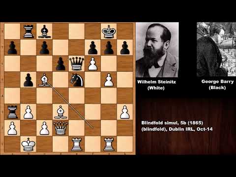 Wilhelm Steinitz vs George Frith Barry - Dublin (1865)