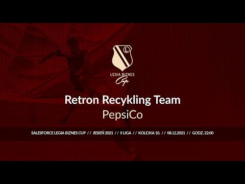 Skrót spotkania Retron Recykling Team - PepsiCo ( Legia Biznes Cup Jesień 2021 )