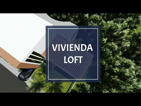 Arquitectura e interiorismo: Fachada Loft minimalista