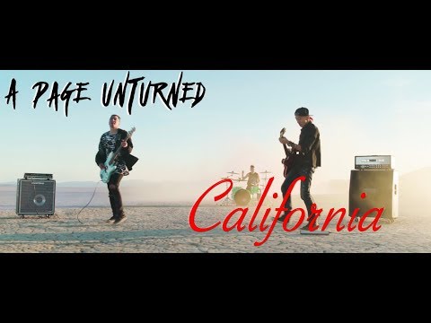 A Page Unturned - California (Official Music Video)