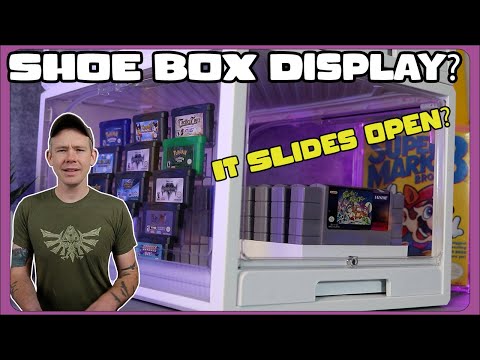 Wow! Game Room Display Shoe Box? ( It slides open like...