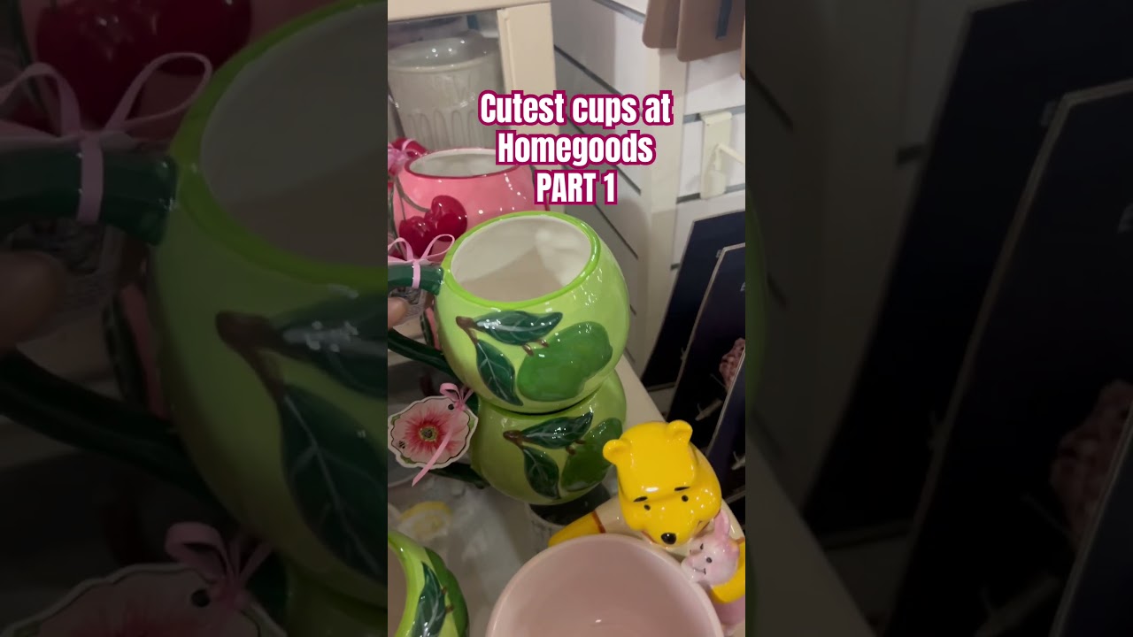 Cutest cups at Homegoods part 1. Rate from 1 to 10
