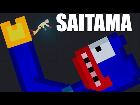 SAITAMA vs Huggy Wuggy [Poppy Playtime] - People Playground