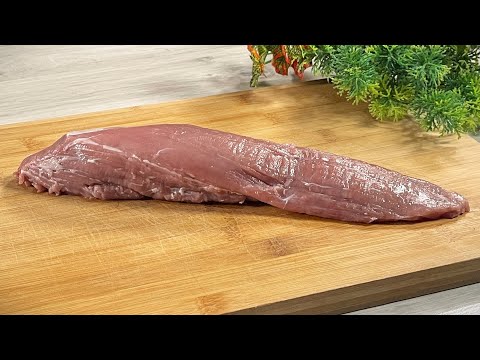 A unique new way to prepare pork tenderloin ❗️ I learned this technique in a restaurant.