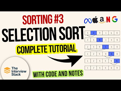 Selection Sort Complete Tutorial Sorting Algorithms Sorting 3