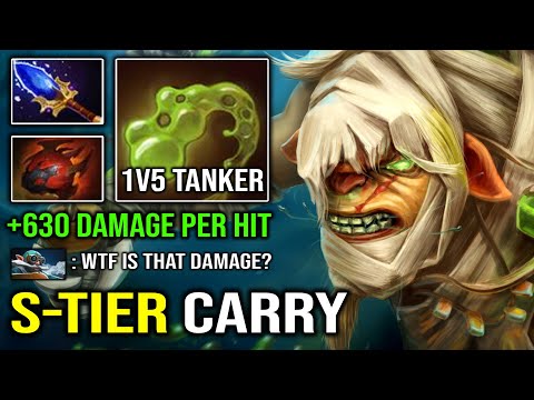REASON Why Bristleback is an S Tier Carry in Meta +630 Damage Per Hit EZ Instant 1 Shot Dota 2