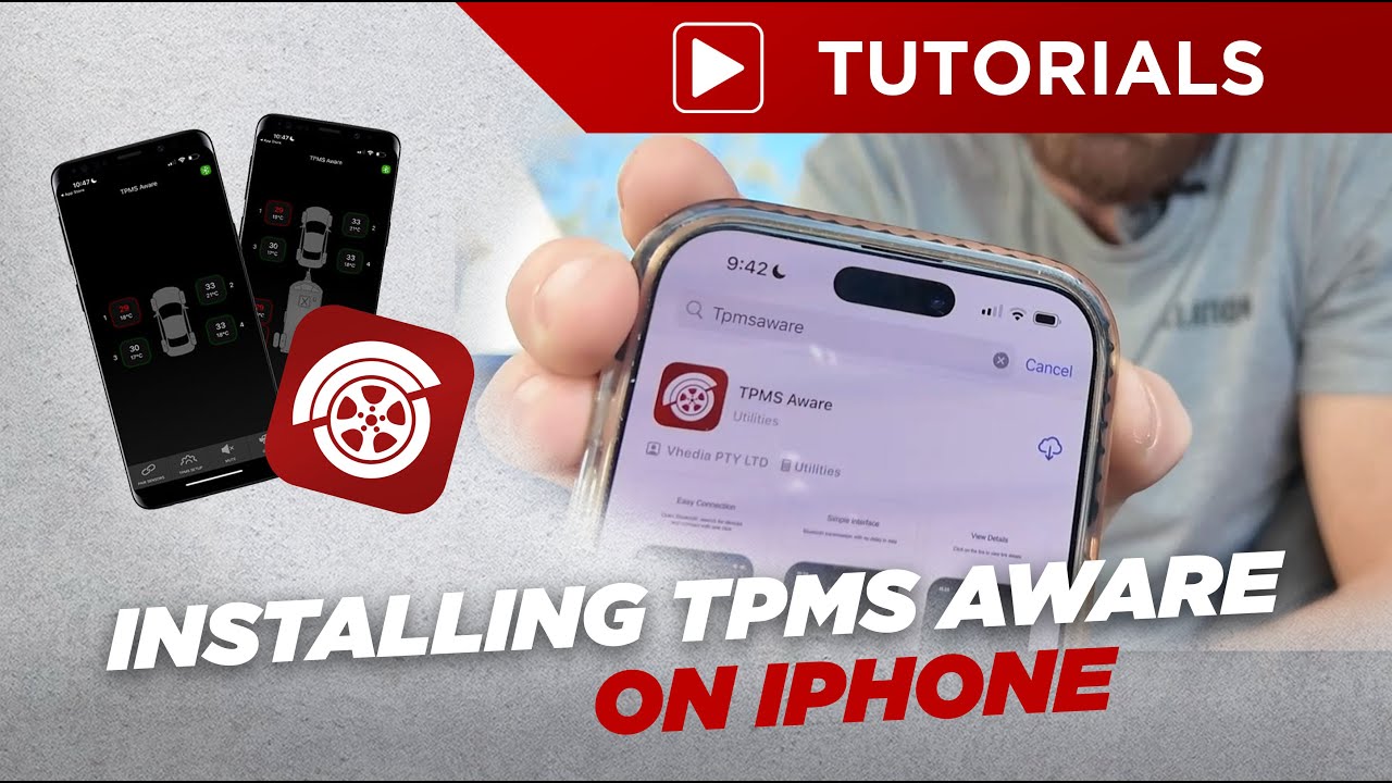Installing Vhedia TPMS Aware App on IPhone
