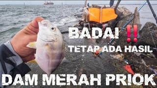 Download lagu Waspada Badai ‼️ Mancing Dam Merah Tanjung priok | Masih ada Hasilnya mp3