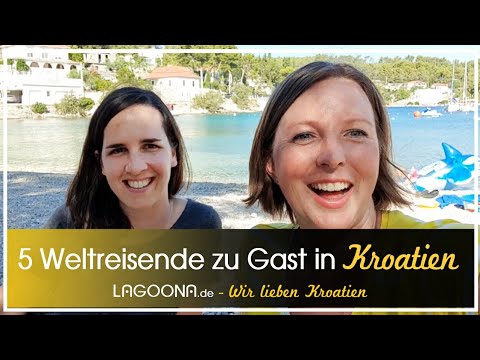 5 Weltreisende zu Gast im Ferienhaus Lagoona - Urlaub in Kroatien