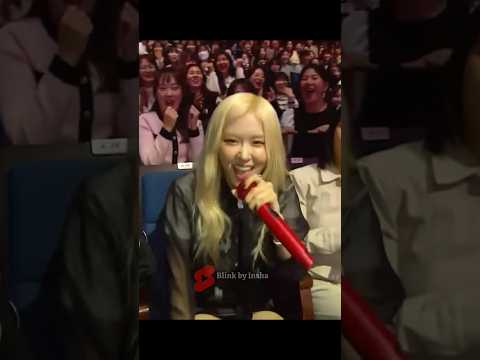 Rosé sing APT❤️ With lyrics#blackpink#rosè#blinkbyinsha#shorts