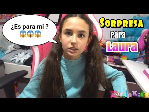 Una gran sorpresa para Laura que no espera..