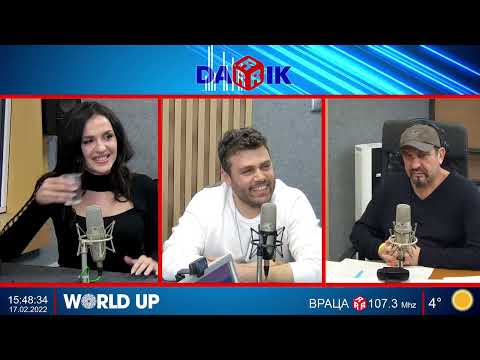 Дарик Радио - Шоуто на Ники Кънчев ::: Dj Burlak & Kristina Nova