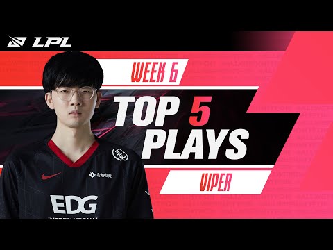 LPL Top 5 Plays | Viper Spin's to Win! | 2021 Spring Split Week 6