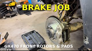 2003 Lexus GX470 Front Brake Pads & Rotors Replacement (DIY Guide)