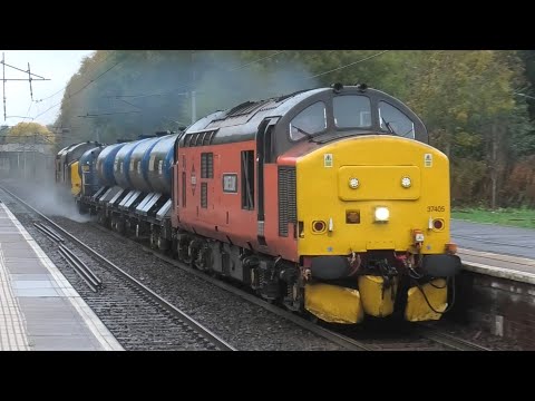 Class 37s Tractors on the UKs Railway Network 2025 