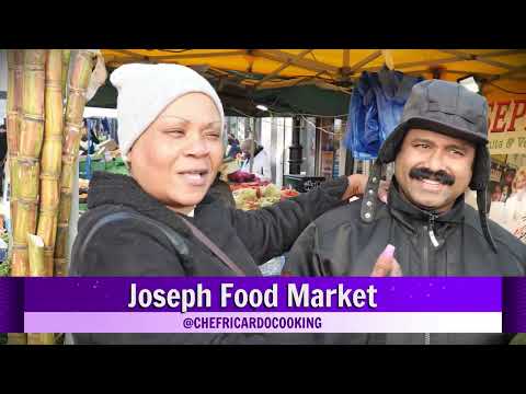 Uk Food Market, Joseph Food Market In The Uk Jamaican Food ! | Chef Ricardo Cooking