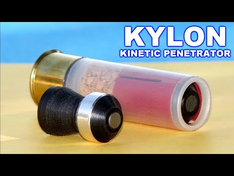 12ga. Shotgun Tungsten APDS Round -  Impressive Results!