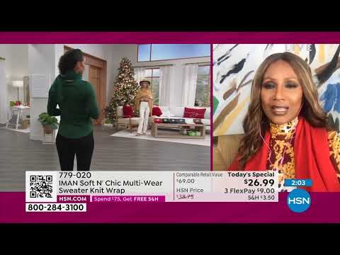 HSN | IMAN Global Chic Fashions 15th Anniversary 10.27.2022 - 06 PM