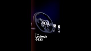 Погружение в гонки с рулем и педалями Logitech G923 Trueforce Racing System Погружение в гонки с рулем и педалями Logitech G923 Trueforce Racing System