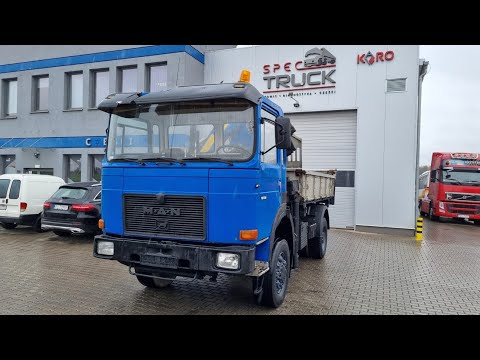 MAN 19.331 ,4x4 ,Full Steel ,Manual Pumpe ,6 cylinders @karotruck2962
