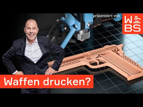 Waffen aus dem 3D-Drucker: Darf ich mir Pistole einfach selbst drucken? | Anwalt Christian Solmecke