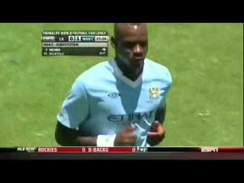 Balotelli Failed Trick Shot-Taken Out By Mancini