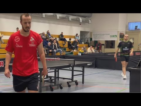 Regionalliga WEST🏓| Super Tischtennis🔥 zwischen L.Bosbach(2243) : R.Malessa(2215)