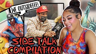 NYC GIRL REACTS TO SIDETALK MOST POPULAR EPISODES COMPILATION PART 2