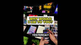 Pokémon card vendor ACCUSES me of calling HIM a LIAR?!