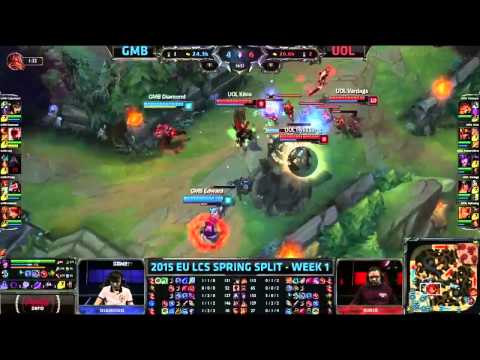SK Gaming vs ROCCAT | S5 | EU LCS Spring 2015 | SK vs ROC | W1D1 | G1