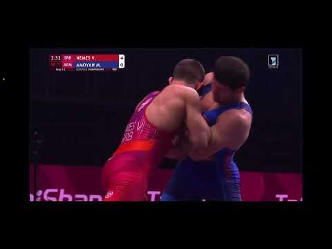 Malkhas Amoyan |ARM| vs Victor Nemes |SRB| / 77 kg / Մալխաս Ամոյան 2023 Եվրոպայի կրկնակի չեմպիոն