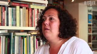 Lorena González habla de la exposición "Bonadies + Caula". 2/3.