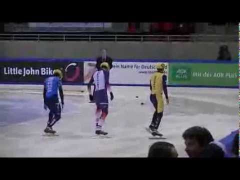 LIFYRENKO Serhiy - Short Track - ISU Euro 2014 - 500 m Men Heat 2