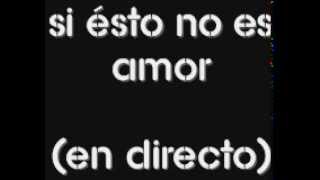 OBK Si ésto no es amor