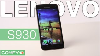 Lenovo S930 (Black) - відео 7