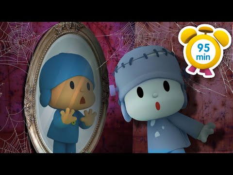👻 POCOYO in ENGLISH - Halloween Mirror [ 95 min ] | Full Episodes | VIDEOS and CARTOONS for KIDS