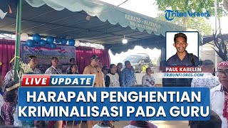 Semarak HGN 2025 di Flores Timur, Digelar di Sekolah Pengungsian Erupsi Gunung Lewotobi Laki-laki