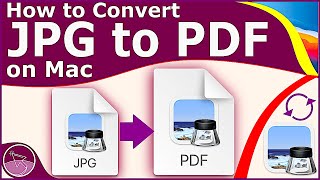 How to Convert JPG to PDF on Mac (No Borders, Same Dimension) | Mac OS Big Sur