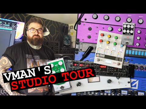 Alessandro Venturella (VMAN) - Studio Tour - Slipknot