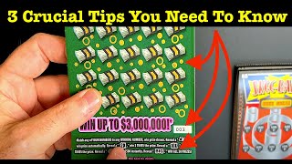 Top 3 Major Secrets For Winning The Scratch off Lottery EVERY TIME !!!