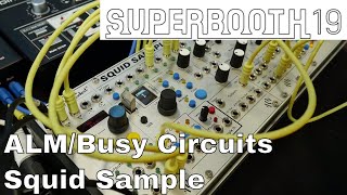 Video thumbnail for Superbooth 2019: ALM/Busy Circuits - Squid Sample and Pamela's Discotheque by sonicstate