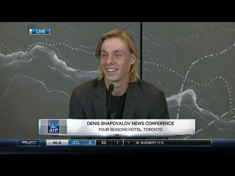 Shapovalov explains how to say 'Shapovalov'