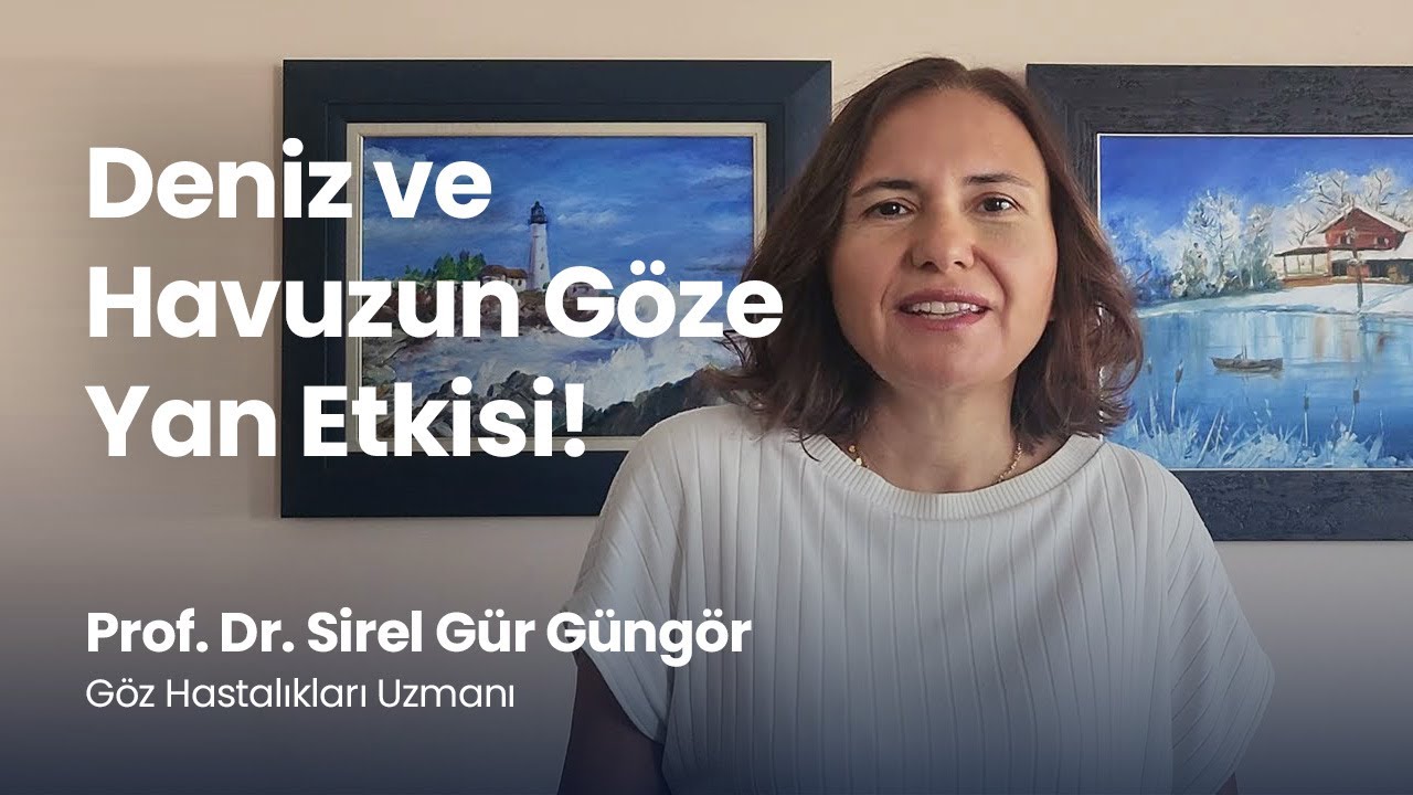 Deniz ve Havuzun Göze Yan Etkisi!