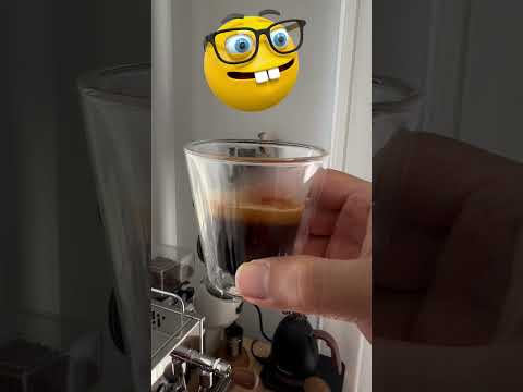 Delicious Espresso shot! ☕️ #coffee #coffeemachine #paradox