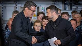 Burnham promete el apoyo británico a Ucrania en su primera reunión con Zelenski