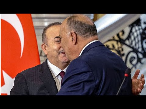 فيديو وزير خارجية تركيا في القاهرة ولقاء مرتقب بين السيسي وإردوغان