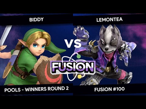 Fusion #100 - Biddy (Young Link) vs LemonTea (Wolf) - Pools - Winners Round 2