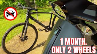A Month on a Bicycle & Vespa… Then I Got My Car Back