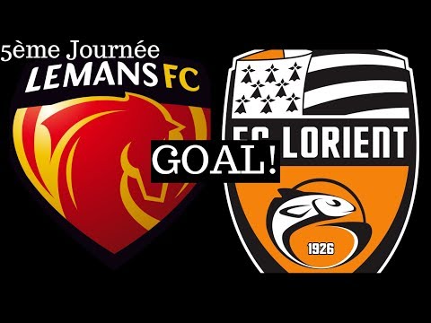 Le Mans - Lorient [0-2] (Goal 38') by Yoane Wissa