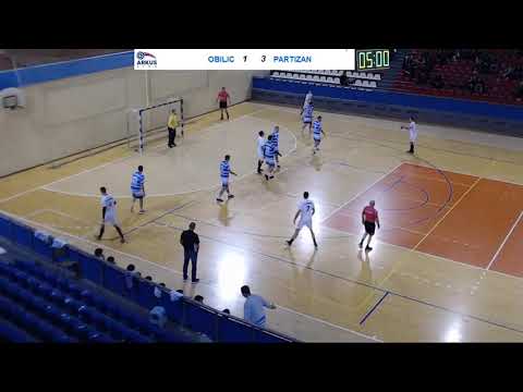 ARKUS liga 10. kolo / RK Obilić - RK Partizan / 17.11.2019.